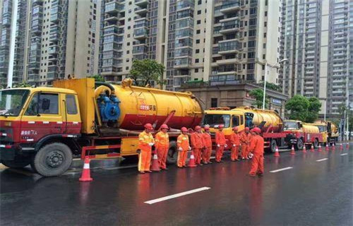敦化市政管道清淤